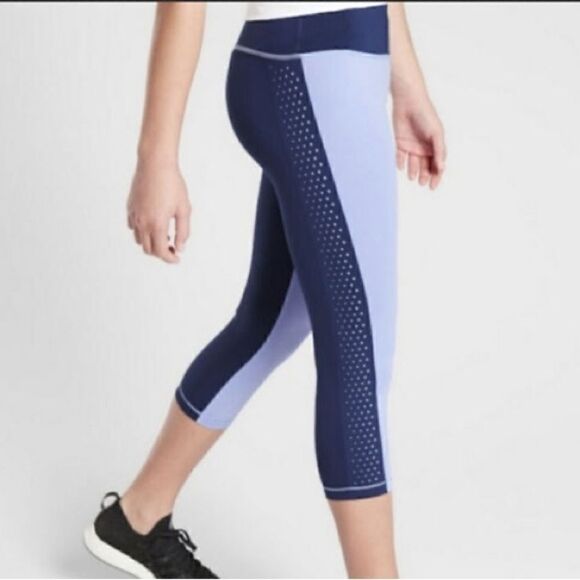 Athleta Girl Spring It On Cropped Leggings - Picture 1 of 6